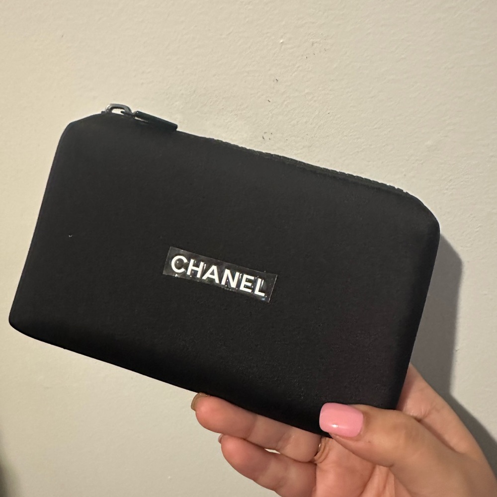 Chanel makeup pouch